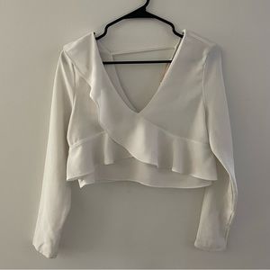 Zara Ruffle Blouse